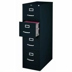 Flash Sale 🛒 Hirsh Industries LLC 2 Piece Value Pack 4 Drawer Filing Cabinet In Putty And Black Color 🤩 -Mobile Sales Store 1883256 2 L
