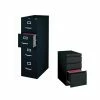 New 💯 Hirsh Industries LLC 2 Piece Value Pack Black Vertical 4 And 3 Drawer Mobile Filing Cabinet 😀