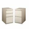 Discount 😀 Hirsh Industries LLC Set Of 2 Value Pack Mobile 2 And 3 Drawer Filing Cabinets In Putty 🔔