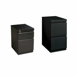 Wholesale 💯 Hirsh Industries LLC 2 Piece Value Pack 2 Drawer Mobile File Cabinet File In Black ✔️