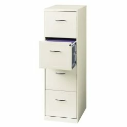 Outlet 🛒 Hirsh Industries LLC 4 Drawer Vertical File Cabinet And Commercial Cabinet Dolly 😍 -Mobile Sales Store 1902804 2 L