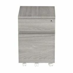 Wholesale 😍 Techni Mobili 2 Drawer Mobile Vertical File Cabinet In Gray ❤️ -Mobile Sales Store 1924356 15 L