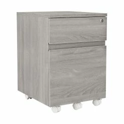 Wholesale 😍 Techni Mobili 2 Drawer Mobile Vertical File Cabinet In Gray ❤️ -Mobile Sales Store 1924356 18 L