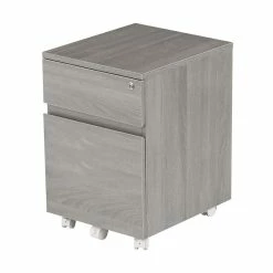 Wholesale 😍 Techni Mobili 2 Drawer Mobile Vertical File Cabinet In Gray ❤️ -Mobile Sales Store 1924356 20 L