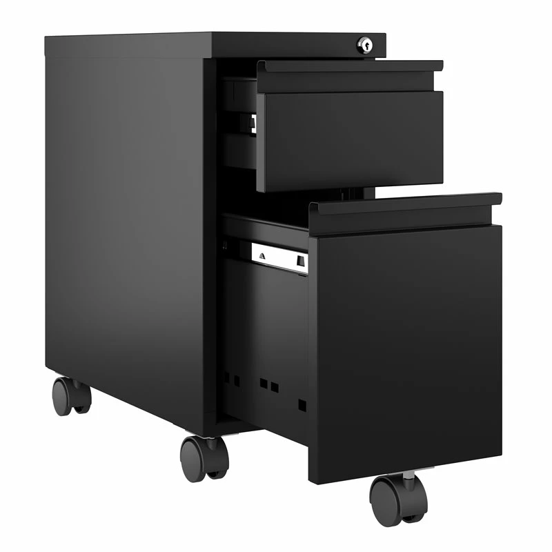 Brand new ✨ Hirsh Industries LLC Hirsh 20-in Deep Mobile Zip Pedestal 2-Drawer Box/File. Full Width Pull. Black ⭐ 2 Brand new ✨ Hirsh Industries LLC Hirsh 20-in Deep Mobile Zip Pedestal 2-Drawer Box/File. Full Width Pull. Black ⭐ - Image 2