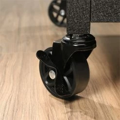 Cheap 🛒 Sauder Steel River 2-Drawer Mobile File Cabinet In Carbon Oak/Black 👏 -Mobile Sales Store 1927298 20 L