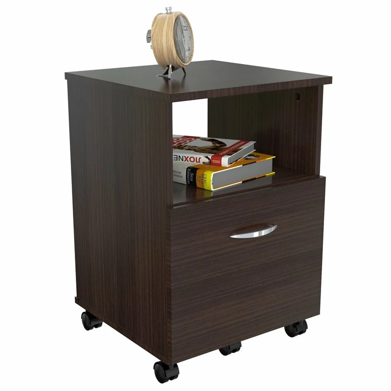 Hot Sale ✔️ Inval America Uffici Espresso Mobile File Cabinet 🛒 4 Hot Sale ✔️ Inval America Uffici Espresso Mobile File Cabinet 🛒 - Image 4