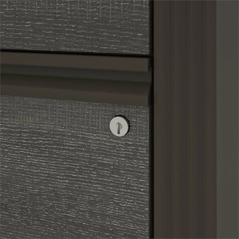 Buy ✔️ Bestar Prestige Plus 2 Drawer Lateral File Cabinet In Bark Gray And Slate ❤️ 2 Buy ✔️ Bestar Prestige Plus 2 Drawer Lateral File Cabinet In Bark Gray And Slate ❤️ - Image 2