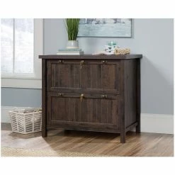 Flash Sale ✔️ Levan Home 2 Drawer Lateral File Cabinet In Coffee Oak 👏 -Mobile Sales Store 1965652 1965659 L