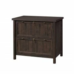 Flash Sale ✔️ Levan Home 2 Drawer Lateral File Cabinet In Coffee Oak 👏