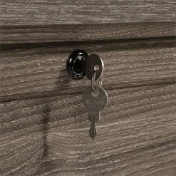 Budget 😉 Sauder Hammond Contemporary Wood Lateral File Cabinet In Emery Oak ✔️ -Mobile Sales Store 1976110 7 L