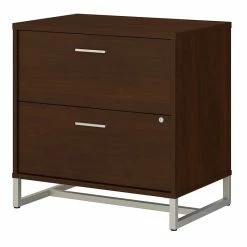 Coupon 🎉 Kathy Ireland Office By Bush Furniture Office By Kathy Ireland Method 2 Drawer Lateral File Cabinet In Century Walnut 🥰