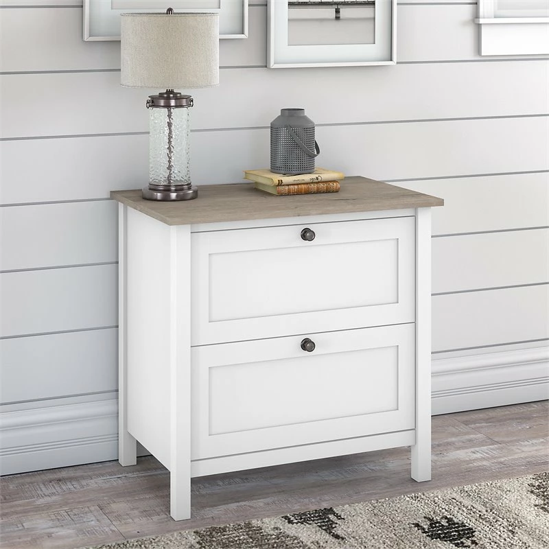 Best Sale π― Bush Mayfield 2 Drawer Lateral File Cabinet In Shiplap Gray / White - Engineered Wood π 2 Best Sale π― Bush Mayfield 2 Drawer Lateral File Cabinet In Shiplap Gray / White - Engineered Wood π - Image 2