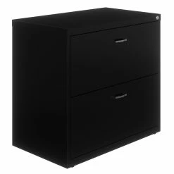 Best Sale π₯° Hirsh Industries LLC Hirsh Home Office Style Lateral Metal File Cabinet 30 In. Wide 2 Drawer Black π€©