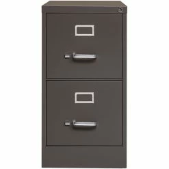 Coupon 😉 Hirsh Industries LLC Hirsh 26.5-in Deep 2 Drawer Metal Letter Width Vertical File Cabinet Espresso 🧨