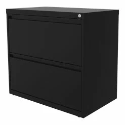 Deals ✔️ Hirsh Industries LLC Hirsh 30 Inch W 2 Drawer Metal Lateral 101 File Cabinet Black 👍