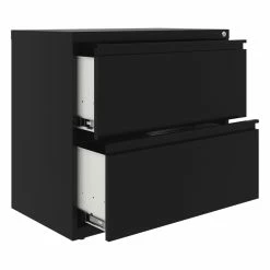 Deals ✔️ Hirsh Industries LLC Hirsh 30 Inch W 2 Drawer Metal Lateral 101 File Cabinet Black 👍 -Mobile Sales Store 2002276 6 L