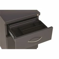 Budget ✔️ Hirsh Industries LLC Hirsh 20-in Deep Mobile Pedestal File 2-Drawer Box/File. Gray Cushion. Charcoal 🎁 -Mobile Sales Store 2002282 2 L