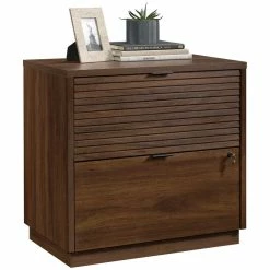 Promo ✨ Sauder Englewood 2 Drawer Wooden Lateral File In Spiced Mahogany 🔥 -Mobile Sales Store 2016975 11 L