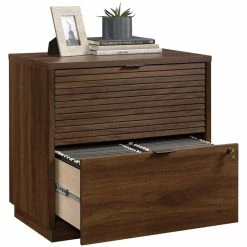 Promo ✨ Sauder Englewood 2 Drawer Wooden Lateral File In Spiced Mahogany 🔥 -Mobile Sales Store 2016975 12 L