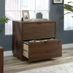 Promo ✨ Sauder Englewood 2 Drawer Wooden Lateral File In Spiced Mahogany 🔥 -Mobile Sales Store 2016975 13 L