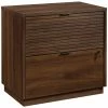Promo ✨ Sauder Englewood 2 Drawer Wooden Lateral File In Spiced Mahogany 🔥