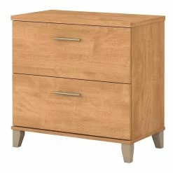 Coupon 🛒 Bush Furniture Somerset Lateral File Cabinet In Maple Cross - Eng Wood 😉