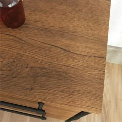 Cheap 🔥 Sauder Iron City 2 Drawer Wooden Lateral File Cabinet In Checked Oak 🎁 -Mobile Sales Store 2118671 8 L