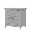 Coupon 🧨 Bush Key West 2 Drawer Lateral File Cabinet In Cape Cod Gray - Engineered Wood ⌛