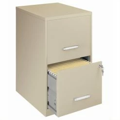 Best deal 🧨 Cooper 18" 2 Drawer Metal File Cabinet Putty 😉