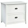 New ✔️ Sauder County Line Engineered Wood 2-Drawer Lateral File Cabinet In Soft White 🎁