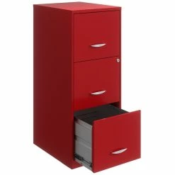 Cheapest 🎁 Cooper 3 Drawer Vertical File Cabinet With Lock Lava Red 🛒 -Mobile Sales Store 2154348 1979136 L
