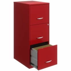 Cheapest 🎁 Cooper 3 Drawer Vertical File Cabinet With Lock Lava Red 🛒 -Mobile Sales Store 2154348 1979137 L