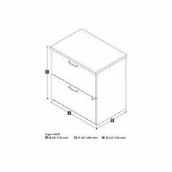 Wholesale 😍 Bestar Universel 29" Lateral File Cabinet In White 🌟 -Mobile Sales Store 2193959 3 L