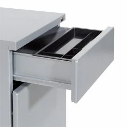 Discount ⌛ Office Star Silver 22" Deep Metal Mobile Box/File Pedestal 😀 -Mobile Sales Store 2229778 5 L