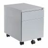 Discount ⌛ Office Star Silver 22" Deep Metal Mobile Box/File Pedestal 😀