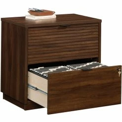 Flash Sale ⌛ Sauder Palo Alto Engineered Wood 2-Drawer Lateral File Cabinet - Spiced Mahogany ✔️ -Mobile Sales Store 2266929 4 L