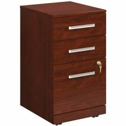 Wholesale 👍 Sauder Affirm Engineered Wood 3-Drawers Mobile File Cabinet (Assembled) Cherry 👏