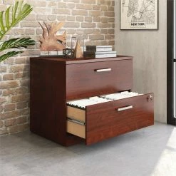 Hot Sale β Sauder Affirm Lateral File Cabinet (Assembled) In Classic Cherry π 11 Hot Sale β Sauder Affirm Lateral File Cabinet (Assembled) In Classic Cherry π -Mobile Sales Store 2275128 3 L