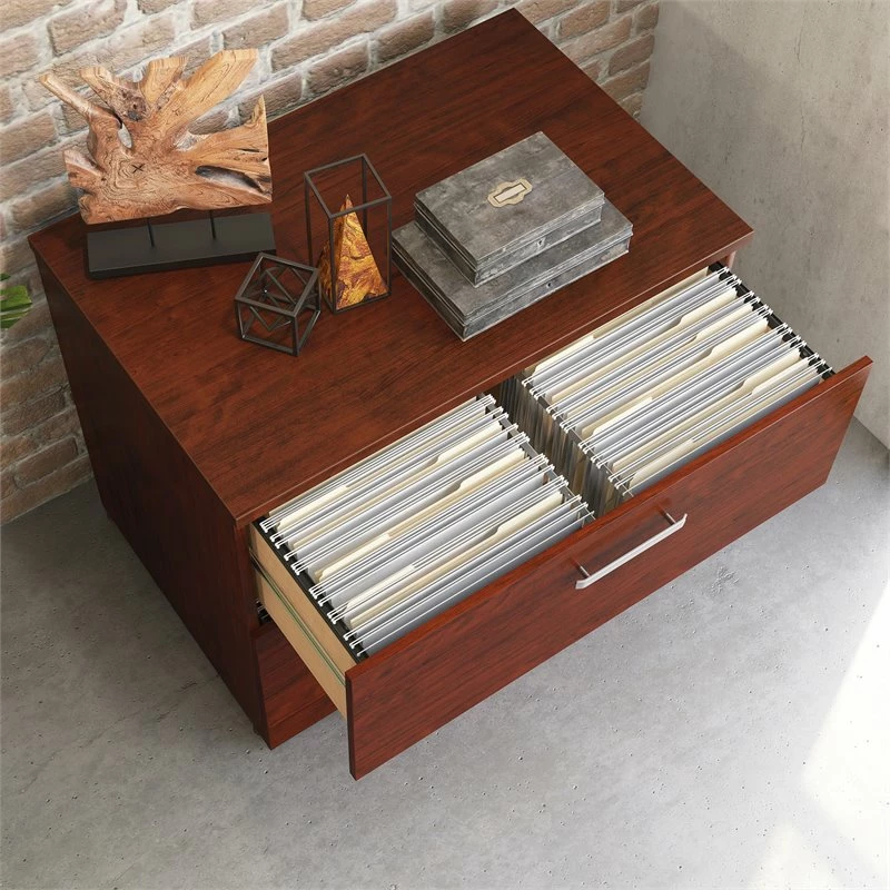 Hot Sale β Sauder Affirm Lateral File Cabinet (Assembled) In Classic Cherry π 4 Hot Sale β Sauder Affirm Lateral File Cabinet (Assembled) In Classic Cherry π - Image 4