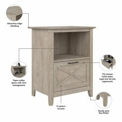 Best deal 𧨠Bush Key West Lateral File Cabinet With Shelf In Washed Gray - Engineered Wood π 18 Best deal 𧨠Bush Key West Lateral File Cabinet With Shelf In Washed Gray - Engineered Wood π -Mobile Sales Store 2296598 6 L