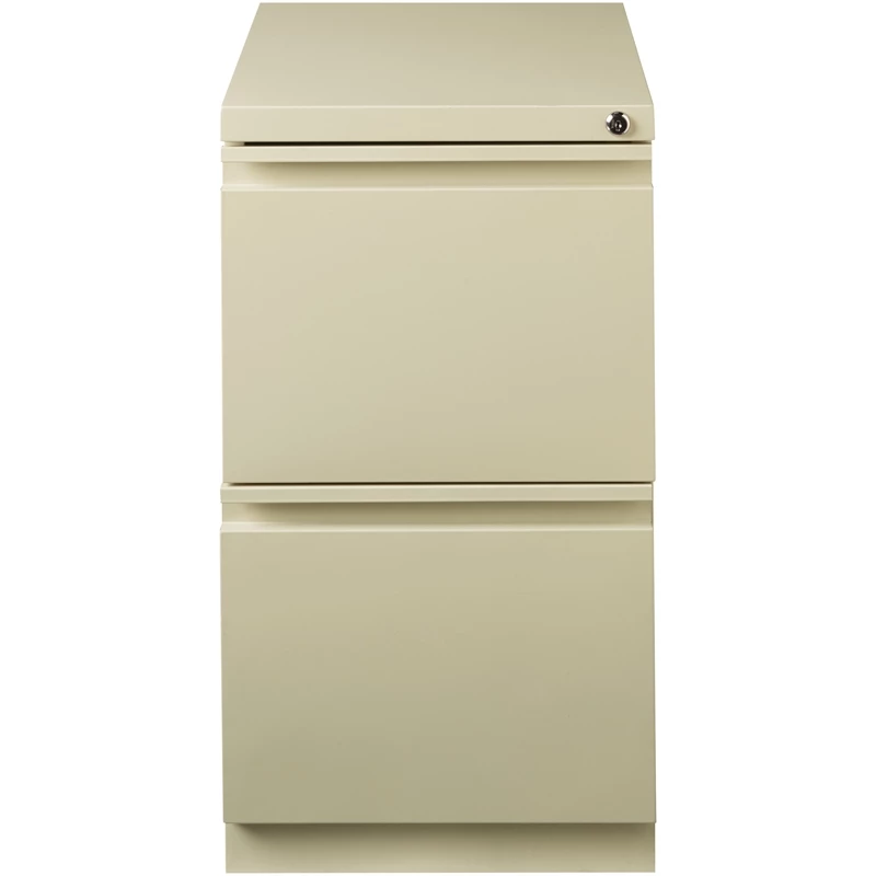 Top 10 👍 Home Square 2 Piece Deep Metal Mobile Pedestal 2-Drawer File/File Set In Beige 👏 3 Top 10 👍 Home Square 2 Piece Deep Metal Mobile Pedestal 2-Drawer File/File Set In Beige 👏 - Image 3