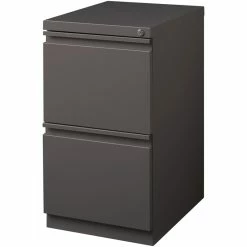 Deals ⭐ Home Square Mobile Pedestal 2-Drawer Filing Cabinet Set In Espresso 🔔 -Mobile Sales Store 2375745 2 L
