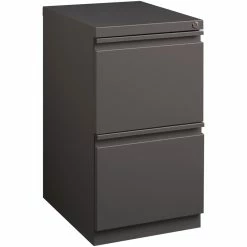 Deals ⭐ Home Square Mobile Pedestal 2-Drawer Filing Cabinet Set In Espresso 🔔 -Mobile Sales Store 2375745 4 L
