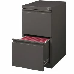 Deals ⭐ Home Square Mobile Pedestal 2-Drawer Filing Cabinet Set In Espresso 🔔 -Mobile Sales Store 2375745 5 L