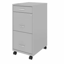 Outlet π Home Square 3 Drawer Mobile Metal Filing Cabinet Set In Arctic Silver (Set Of 2) π 10 Outlet π Home Square 3 Drawer Mobile Metal Filing Cabinet Set In Arctic Silver (Set Of 2) π -Mobile Sales Store 2384719 4 L
