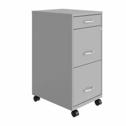 Outlet π Home Square 3 Drawer Mobile Metal Filing Cabinet Set In Arctic Silver (Set Of 2) π 11 Outlet π Home Square 3 Drawer Mobile Metal Filing Cabinet Set In Arctic Silver (Set Of 2) π -Mobile Sales Store 2384719 5 L