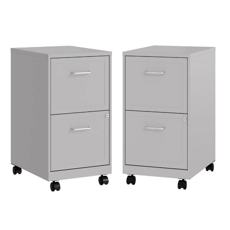 Best deal π€© Home Square 2 Drawer Mobile Filing Cabinet Set In Arctic Silver (Set Of 2) 𧨠1 Best deal π€© Home Square 2 Drawer Mobile Filing Cabinet Set In Arctic Silver (Set Of 2) π§¨