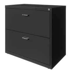 Budget 🎉 Hirsh Industries LLC Hirsh Lateral Metal Cabinet 30"W 2 Drawer Set Charcoal With Front/Back Rails ✨ -Mobile Sales Store 2386698 7 L
