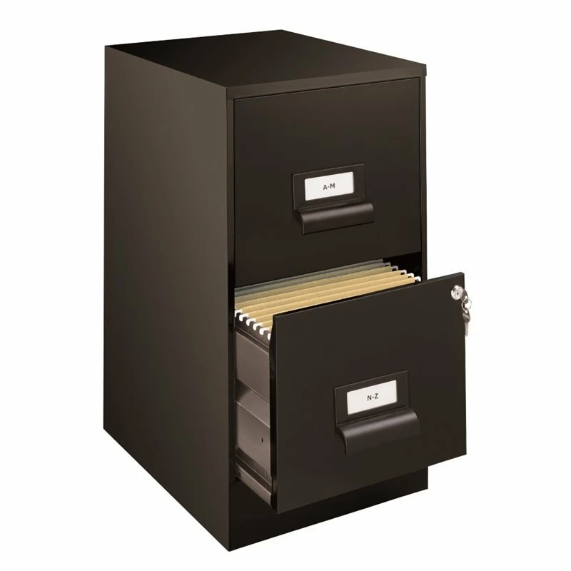 Best Pirce π₯ Home Square 2 Drawer Metal Vertical Wood Filing Cabinet Set In Black (Set Of 2) 𧨠2 Best Pirce π₯ Home Square 2 Drawer Metal Vertical Wood Filing Cabinet Set In Black (Set Of 2) 𧨠- Image 2